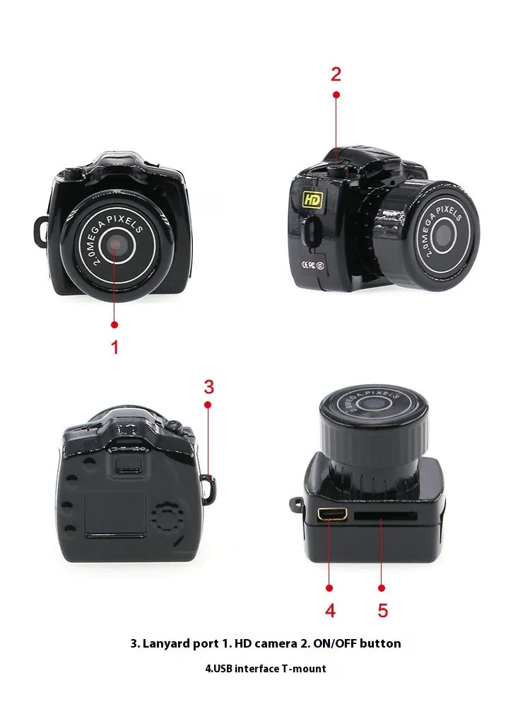 MiniSnap Keychain Camera